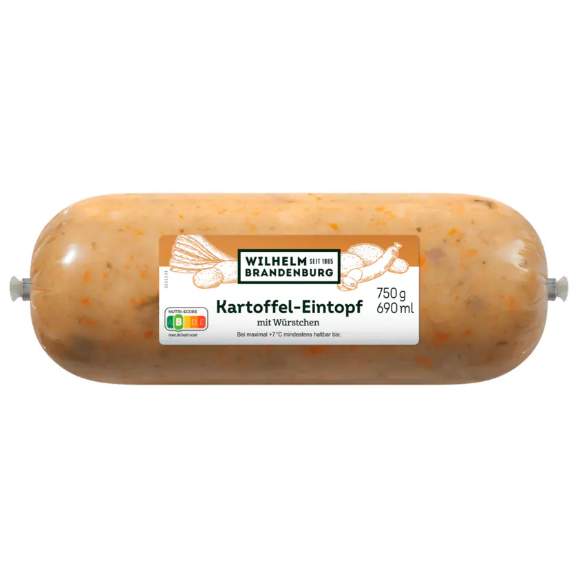 Bild von Wilhelm Brandenburg Kartoffelsuppe 750g