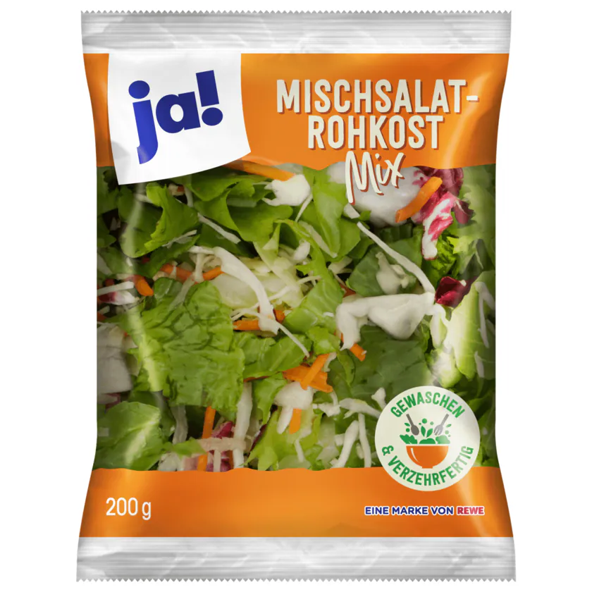 Bild von ja! Mischsalat Rohkost Mix 200g