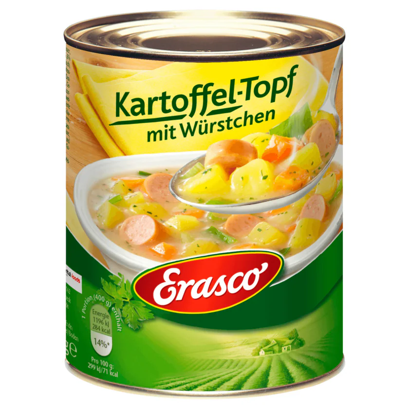 Bild von Erasco Kartoffeltopf mit Würstchen 800g