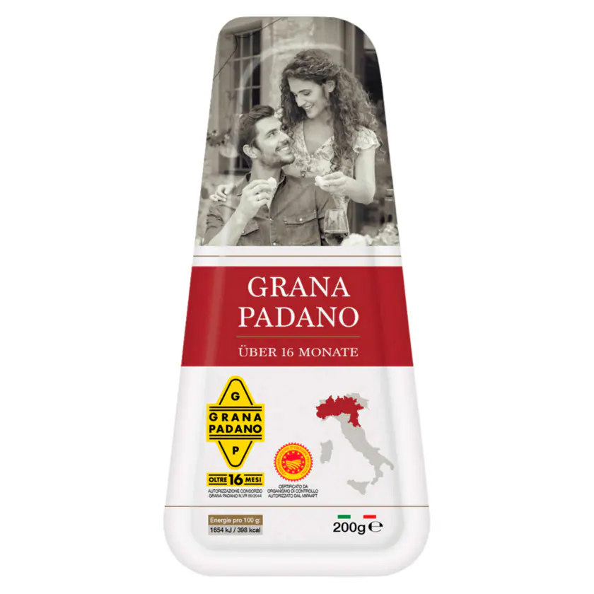 Bild von Marca Italia Grana Padano 16 Monate 200g