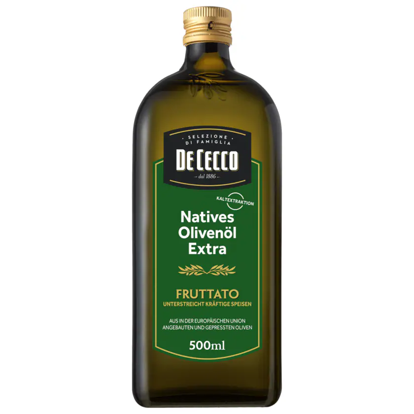 Bild von De Cecco Natives Olivenöl extra Fruttato 500ml