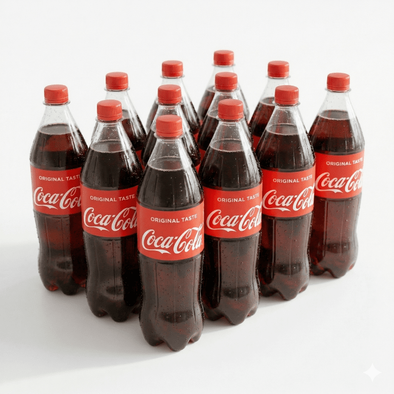 12 × Coca-Cola, 1,0 L Mehrwegflasche (Inhalt Ohne Pfand)